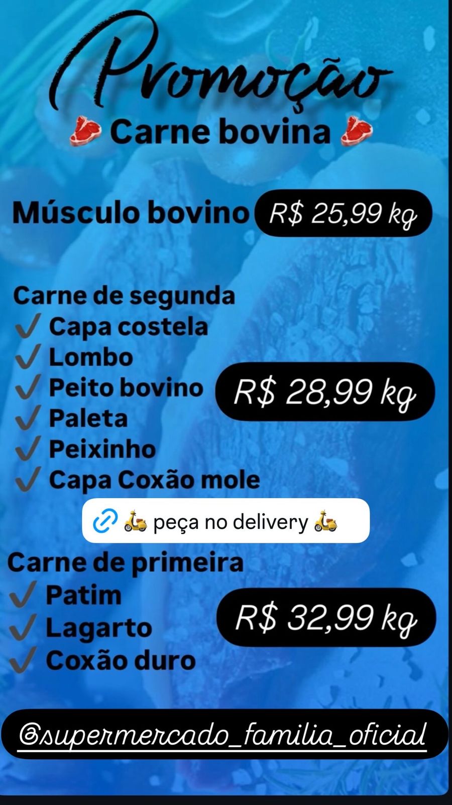 Ofertas Imbatíveis 💥 Sexta e Sábado no Família 🤩